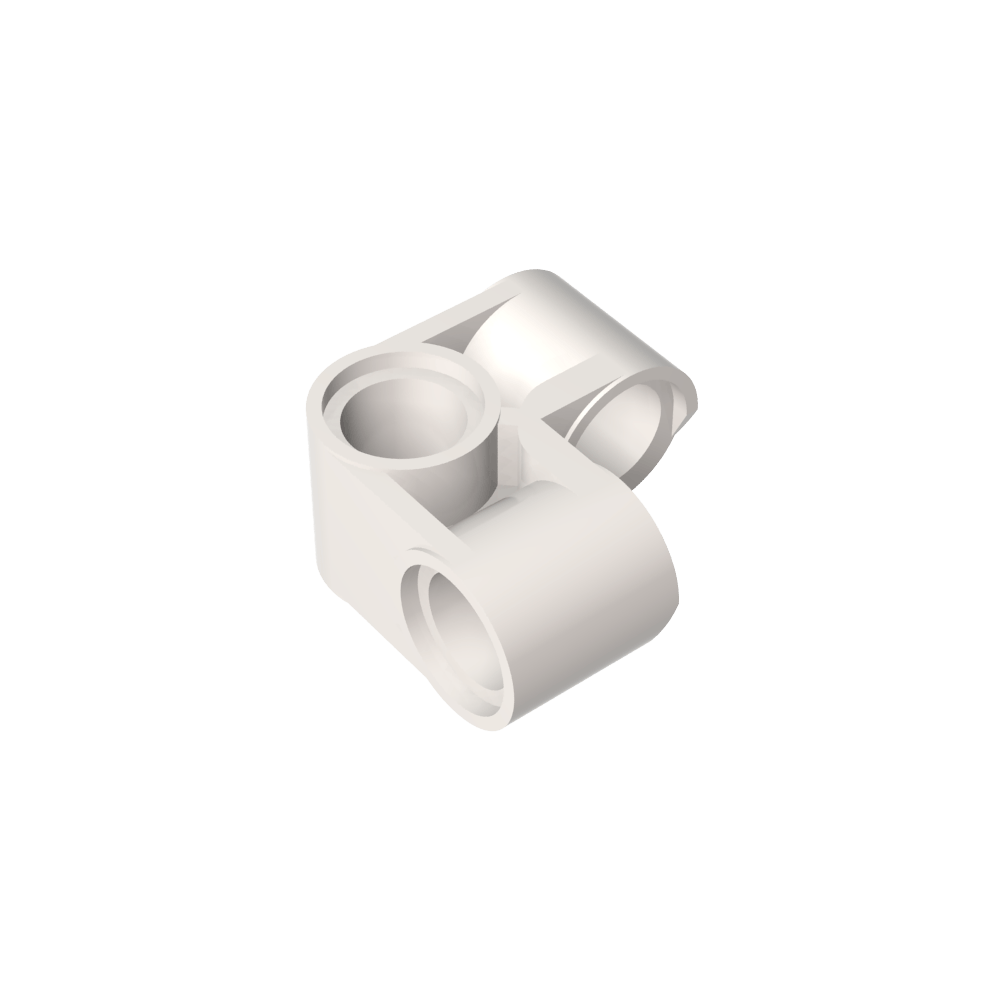 Conector de clavija Technic perpendicular 2 x 2 doblado-MyGobricksEs