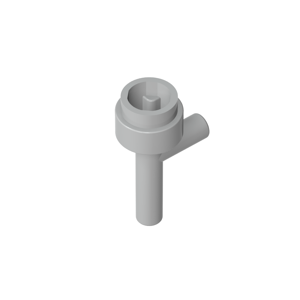 Arma Pistola / Antorcha (Espacio) [Sin Ranuras]-MyGobricksEs