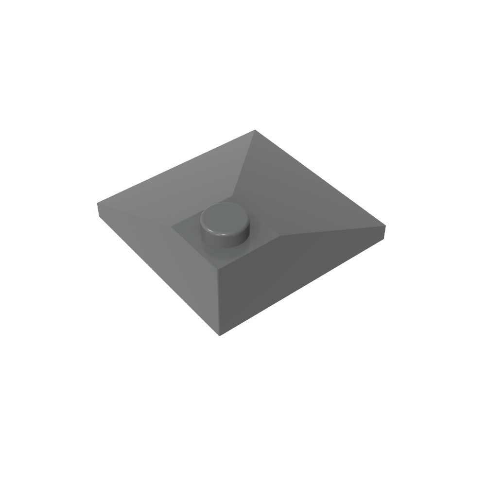 Pendiente 33° 3 x 3 Doble Convexa-MyGobricksEs