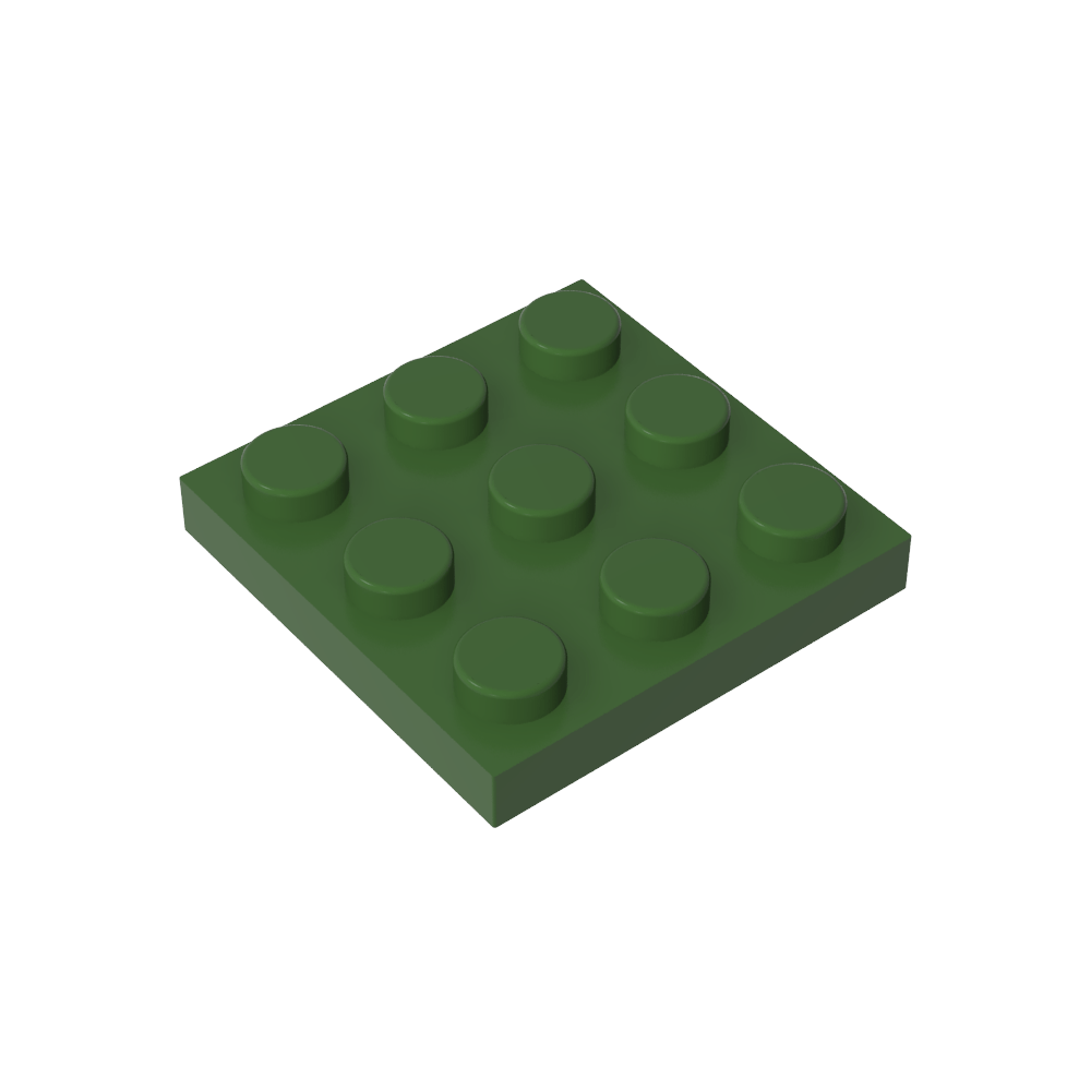 Placa 3 x 3-MyGobricksEs