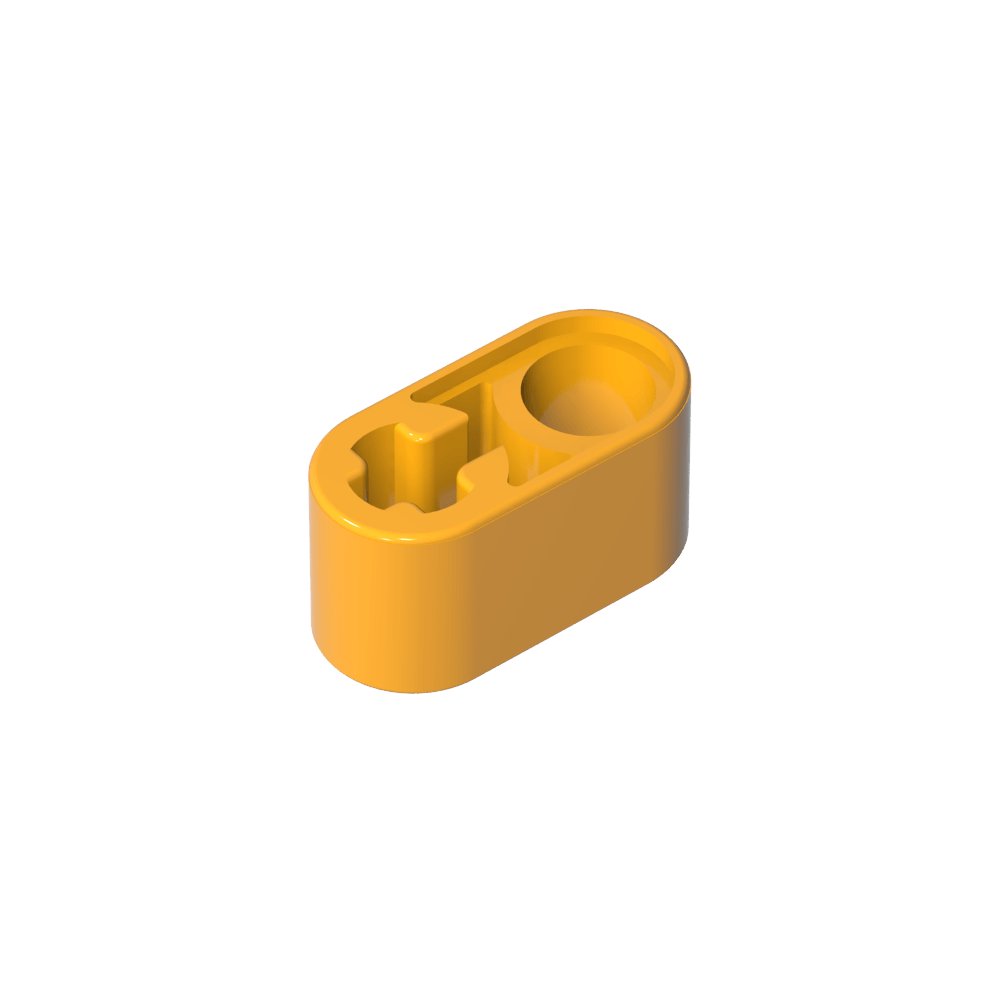 Viga Technic de 1 x 2 de Grosor con Orificio para Pasador y Orificio para Eje-MyGobricksEs