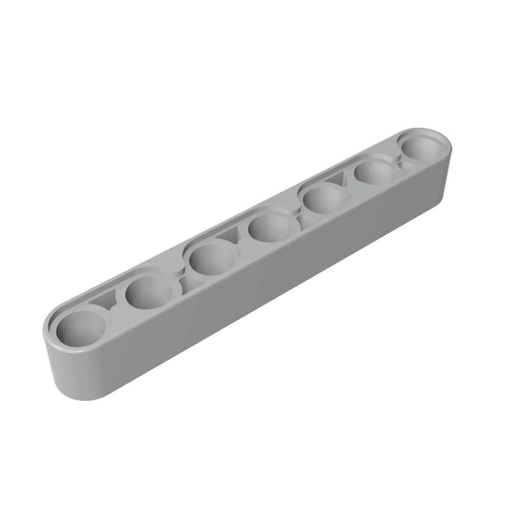 Viga técnica de 1 x 7 de espesor-MyGobricksEs