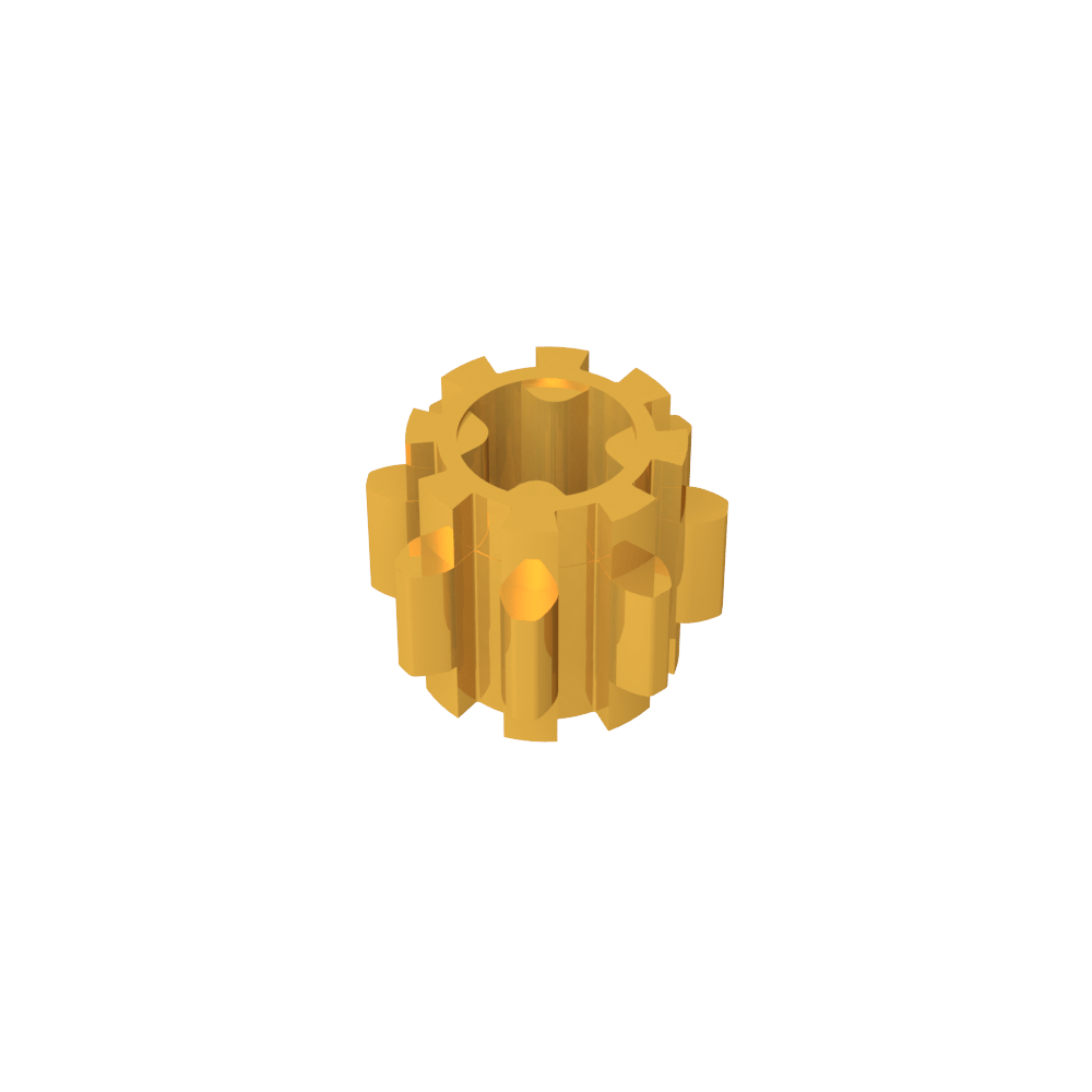 Technic Gear 8 Tooth [Reforzado]-MyGobricksEs
