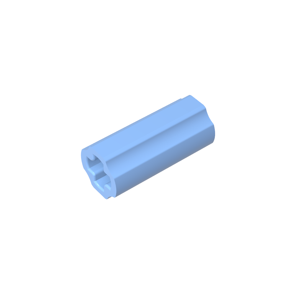 Conector de eje Technic liso [con orificio x + orientación]-MyGobricksEs