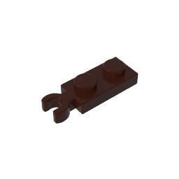 Placa modificada 1 x 2 con clip en el extremo (agarre vertical)-MyGobricksEs