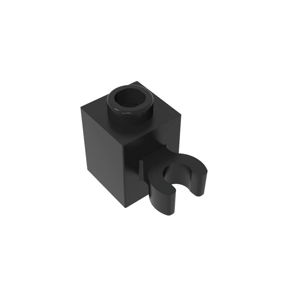 Ladrillo Especial 1 x 1 con Clip Vertical [Clip O Abierto, Perno Hueco]-MyGobricksEs