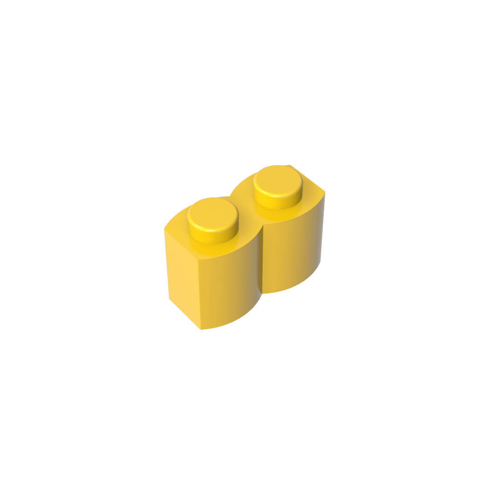 Empalizada especial de ladrillos 1 x 2 [también conocida como tronco]-MyGobricksEs