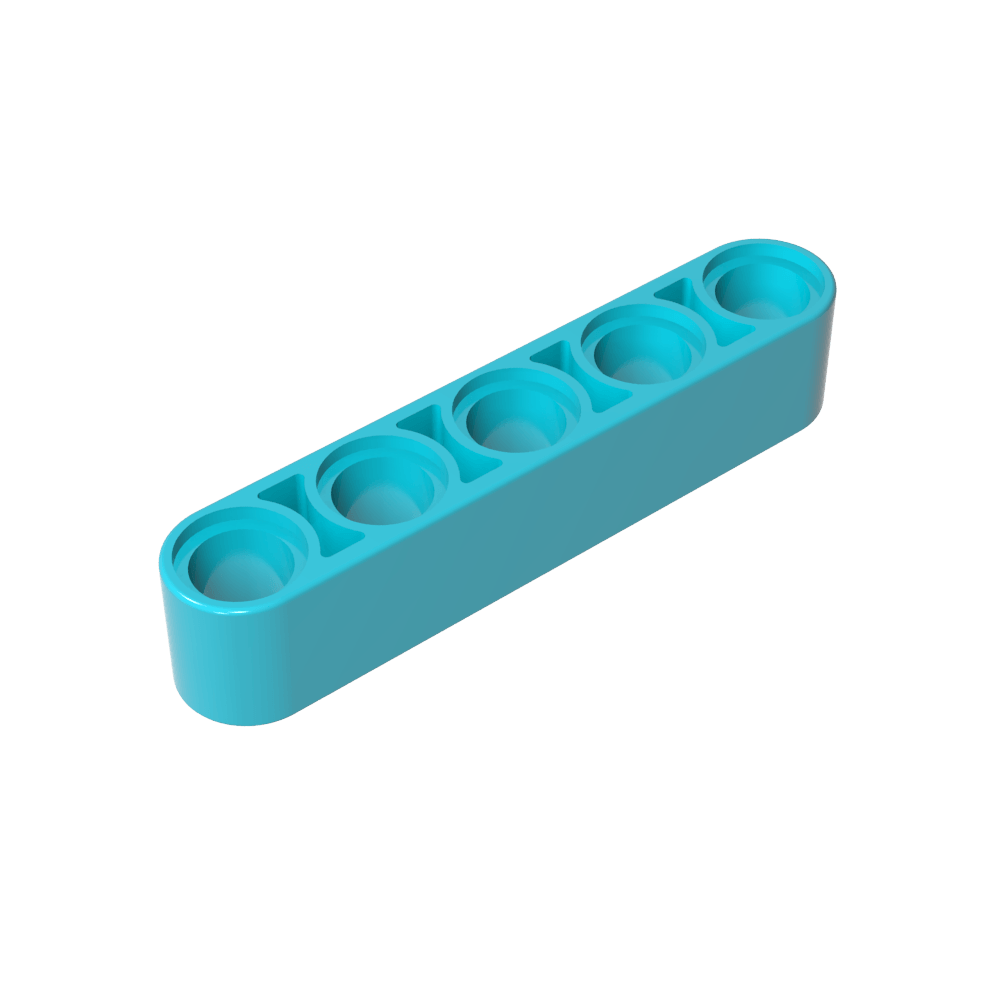Viga técnica de 1 x 5 de espesor-MyGobricksEs