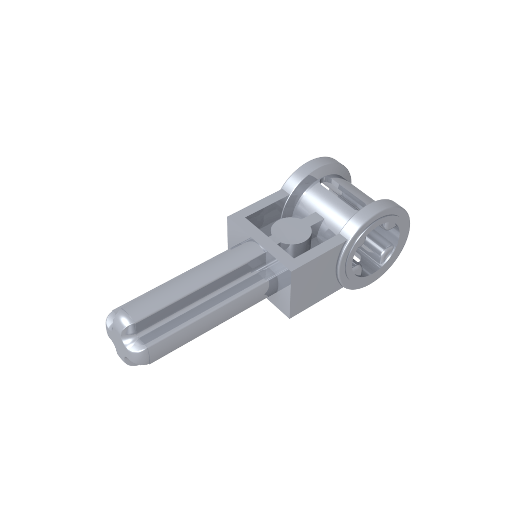 Eje Technic 1.5 con conector de eje perpendicular (mango de inversión de pértiga Technic)-MyGobricksEs