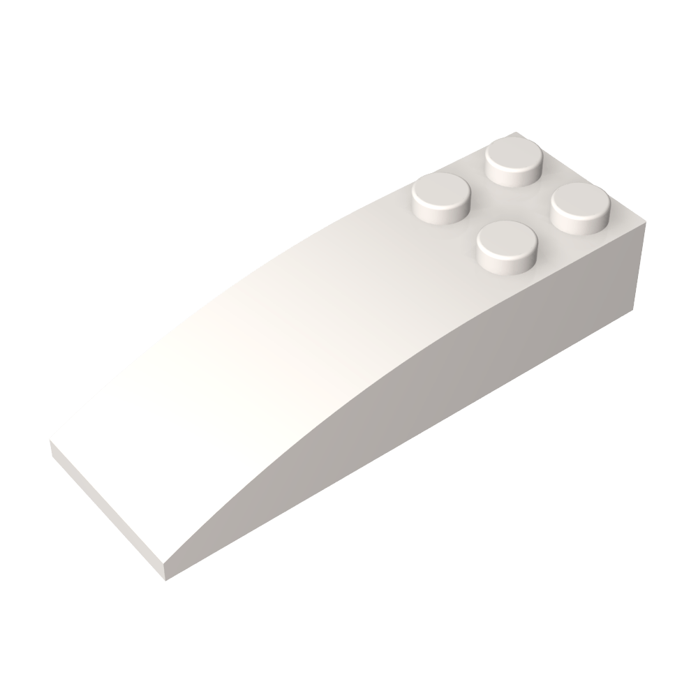 Ladrillo curvo 6 x 2-MyGobricksEs