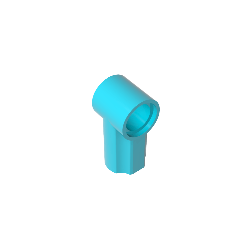 Conector de eje y pasador Technic en ángulo n.° 1-MyGobricksEs
