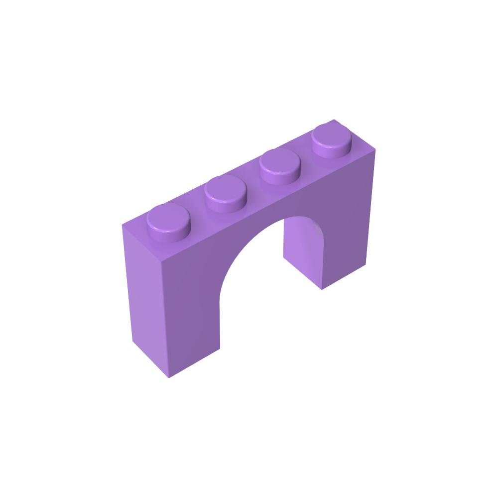 Arco de ladrillo 1 x 4 x 2-MyGobricksEs