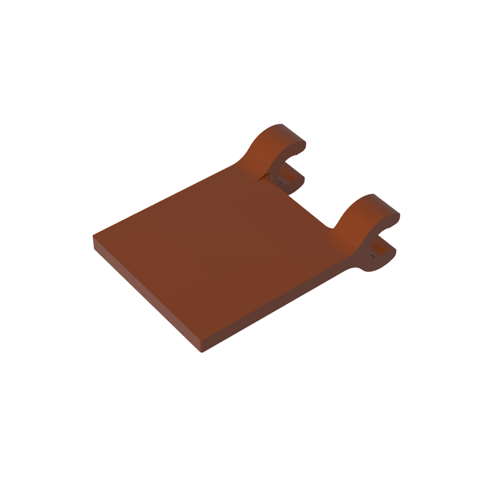 Bandera cuadrada de 2 x 2 [clips delgados]-MyGobricksEs