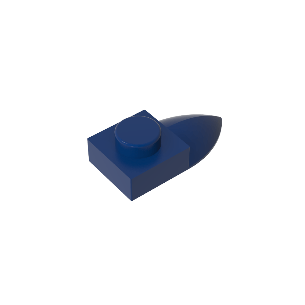 Placa Especial 1 x 1 con Diente-MyGobricksEs