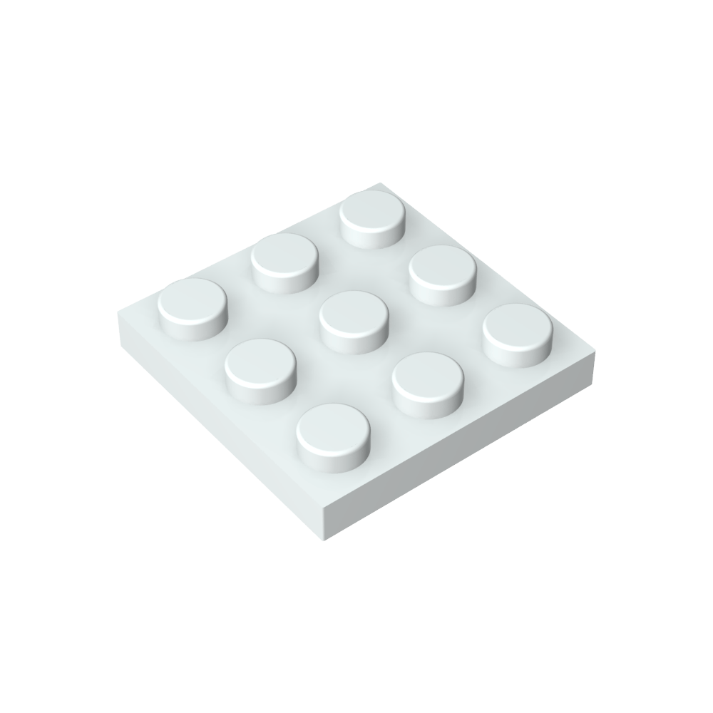 Placa 3 x 3-MyGobricksEs