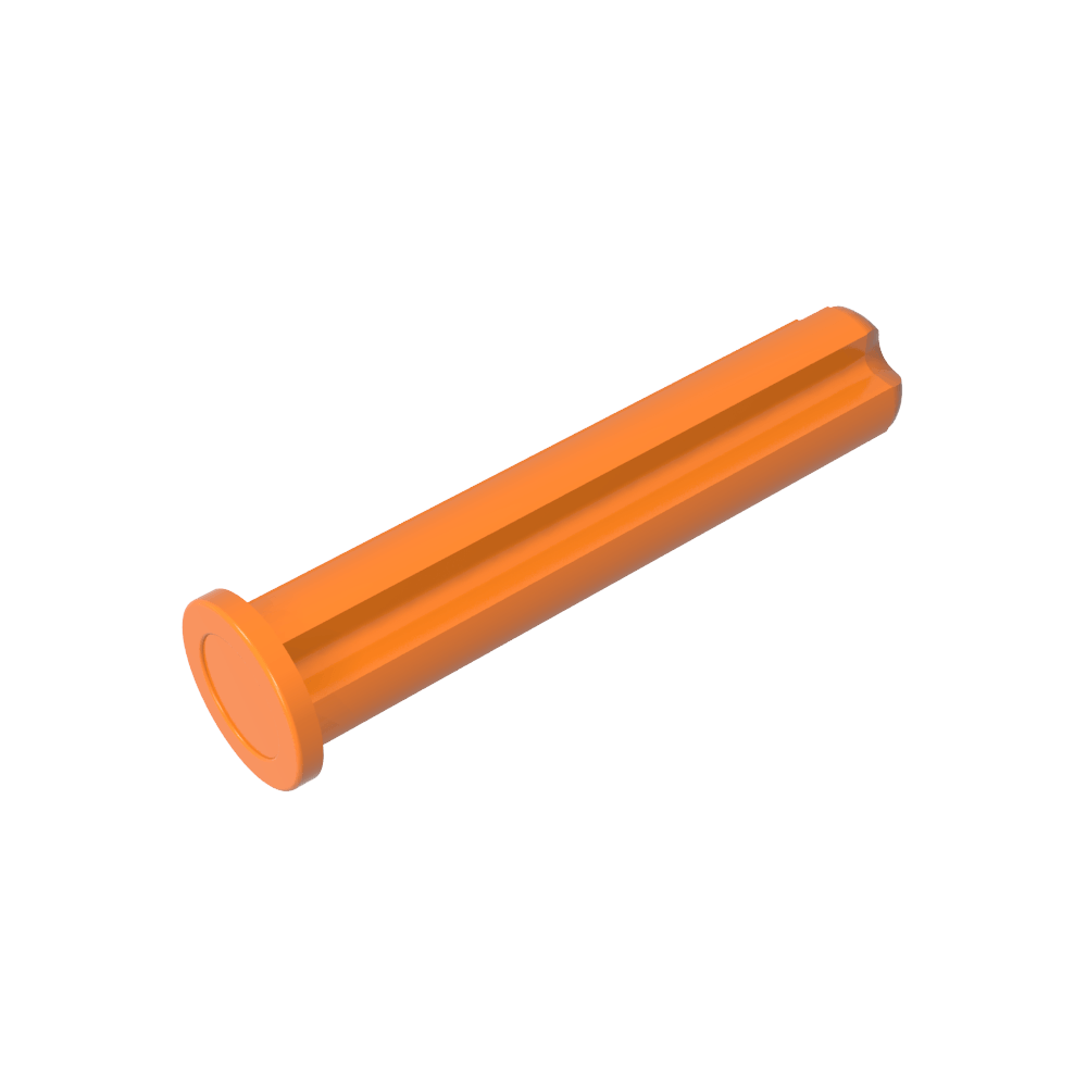 Eje Technic 3 con tope-MyGobricksEs