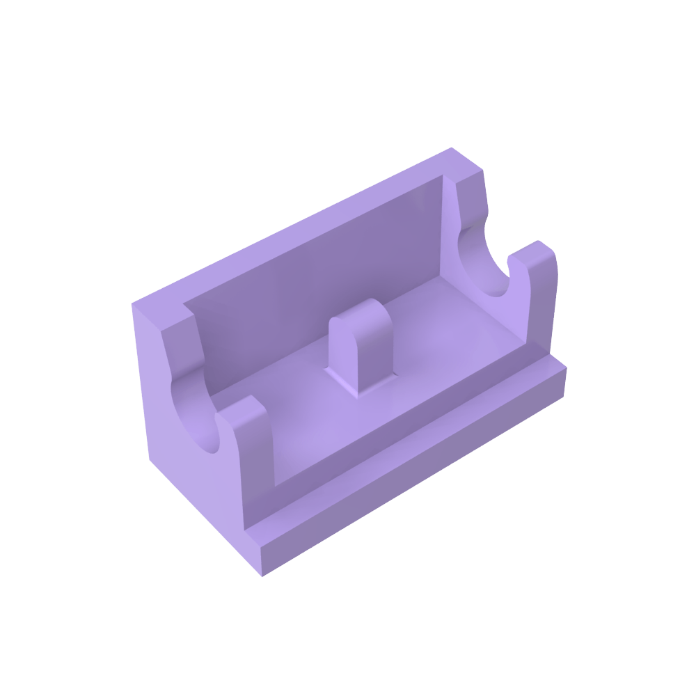 Bisagra Ladrillo 1 x 2 Base-MyGobricksEs