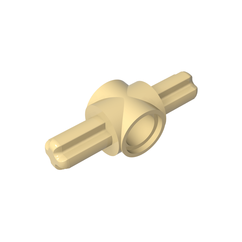 Conector Technic Pin Hub con 2 ejes-MyGobricksEs