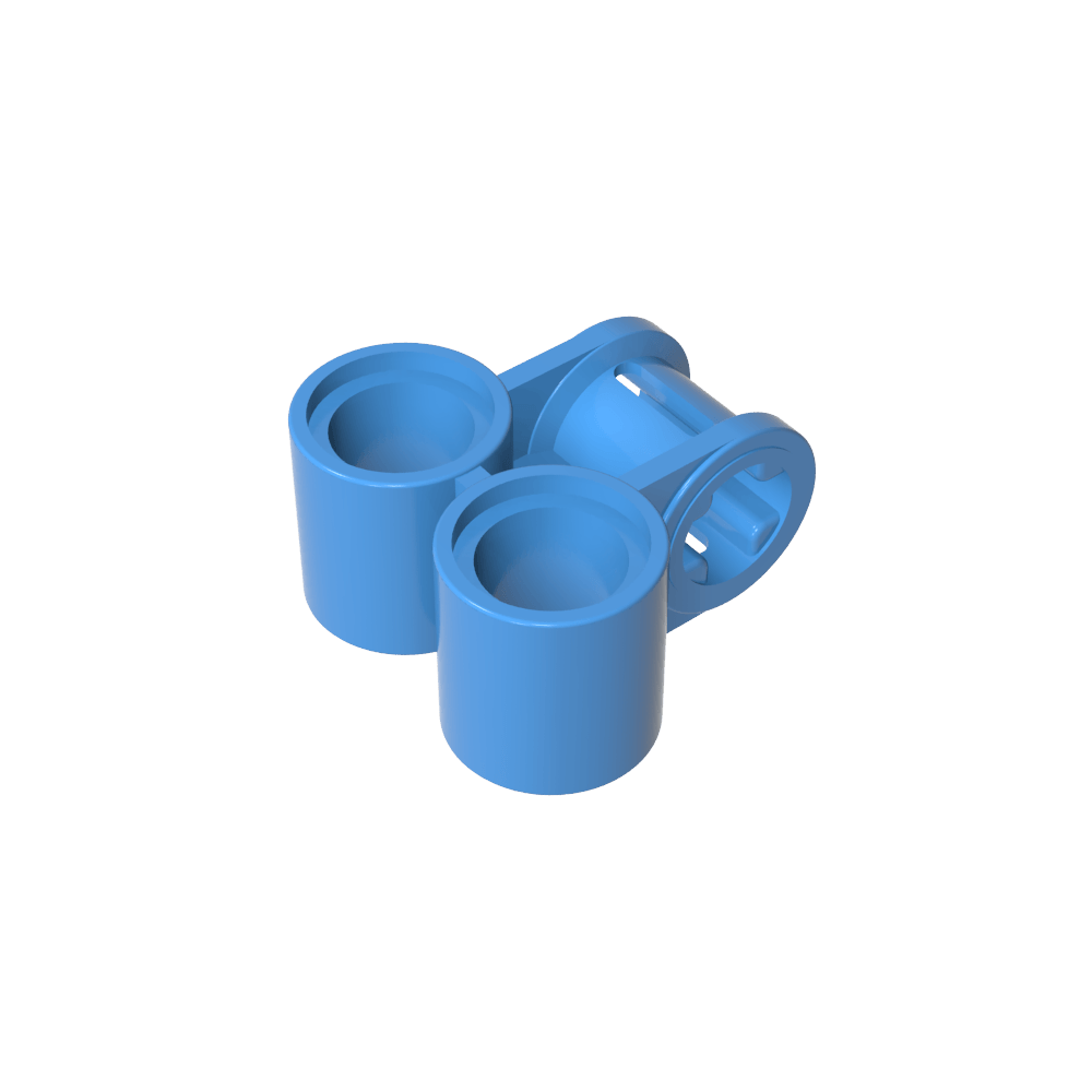 Conector de eje y pasador Technic perpendicular doble-MyGobricksEs