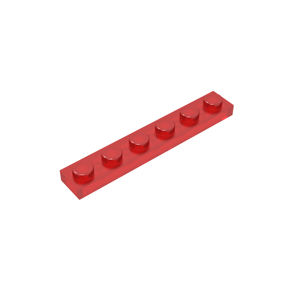Placa 1 x 6-MyGobricksEs
