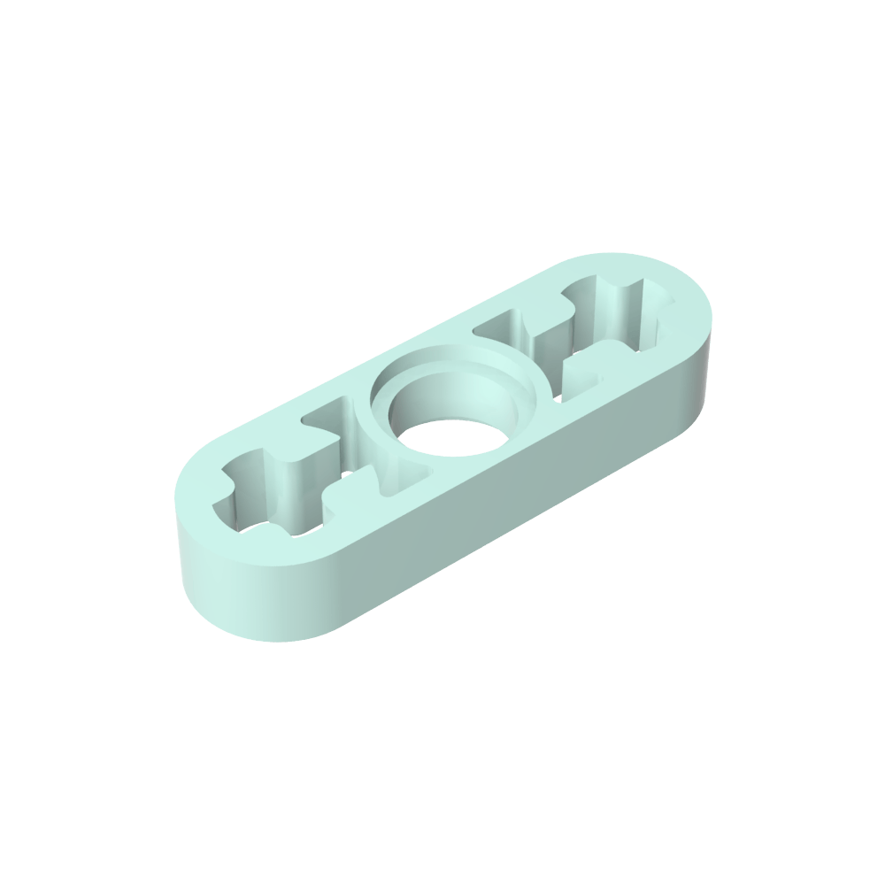 Viga técnica 1 x 3 delgada-MyGobricksEs