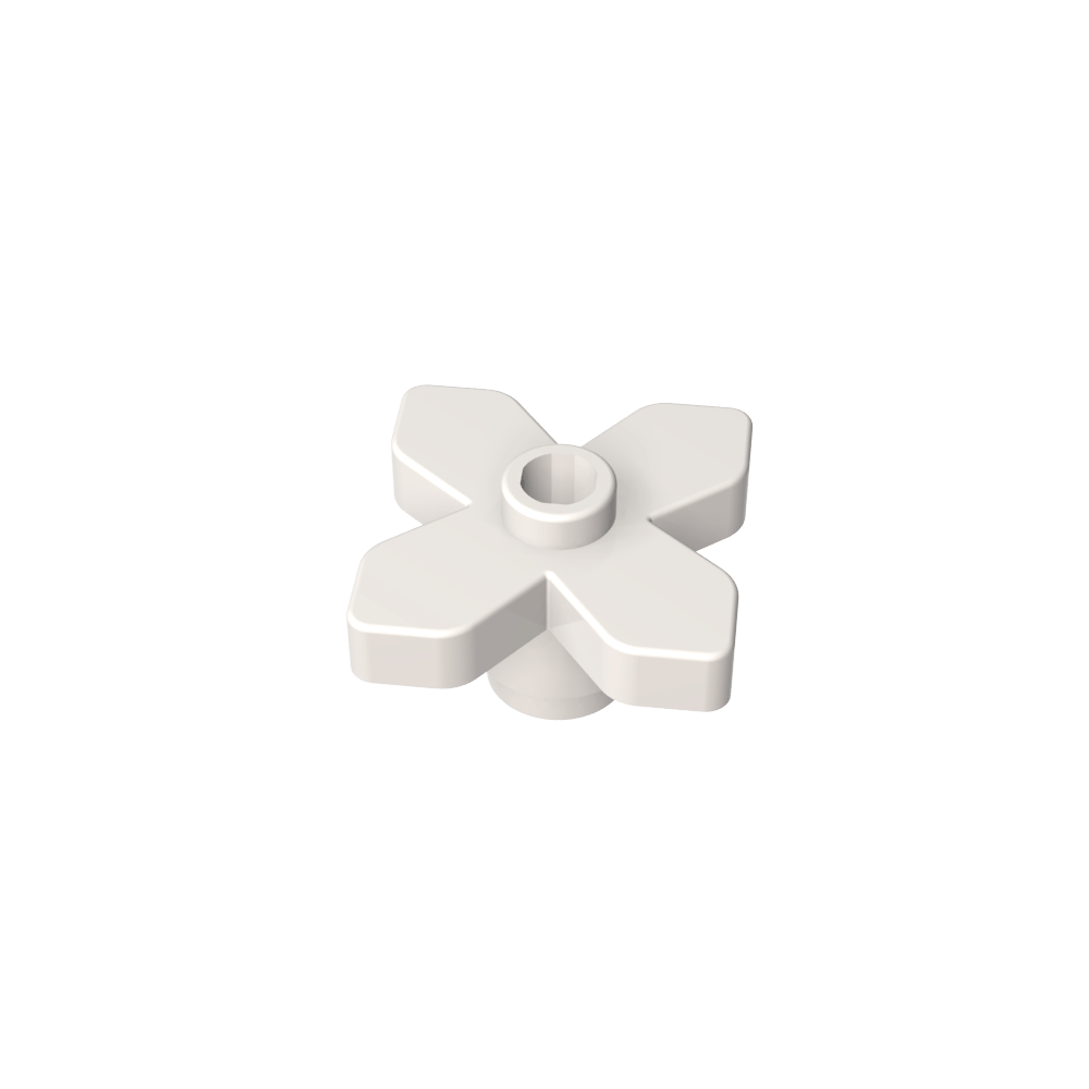 Planta, Flor 2 x 2 Hojas - Angular-MyGobricksEs
