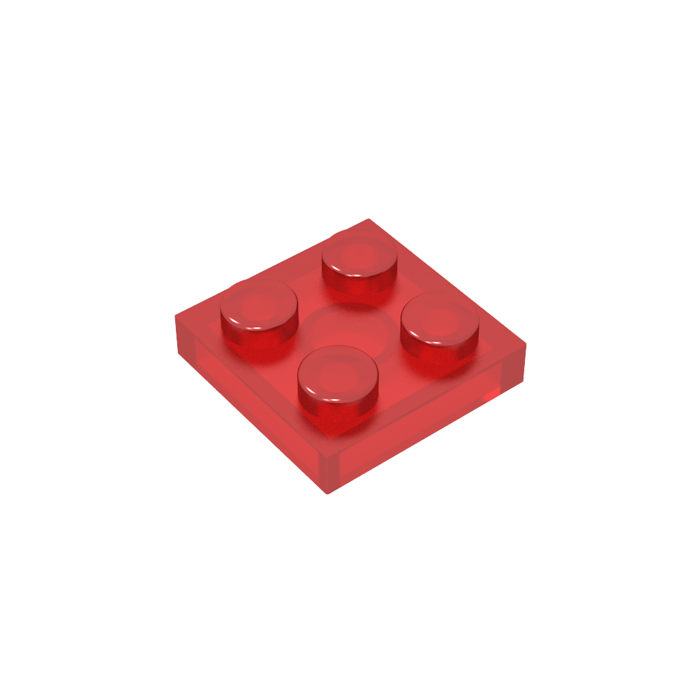 Placa 2 x 2-MyGobricksEs