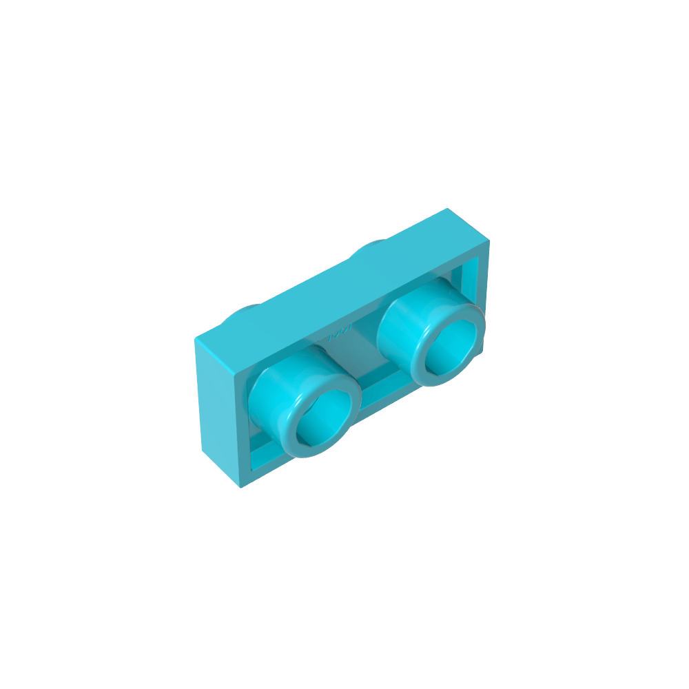 Tablero de doble cara de 1x2-MyGobricksEs