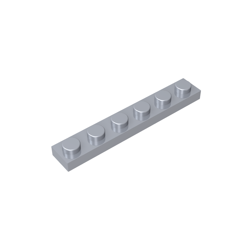Placa 1 x 6-MyGobricksEs