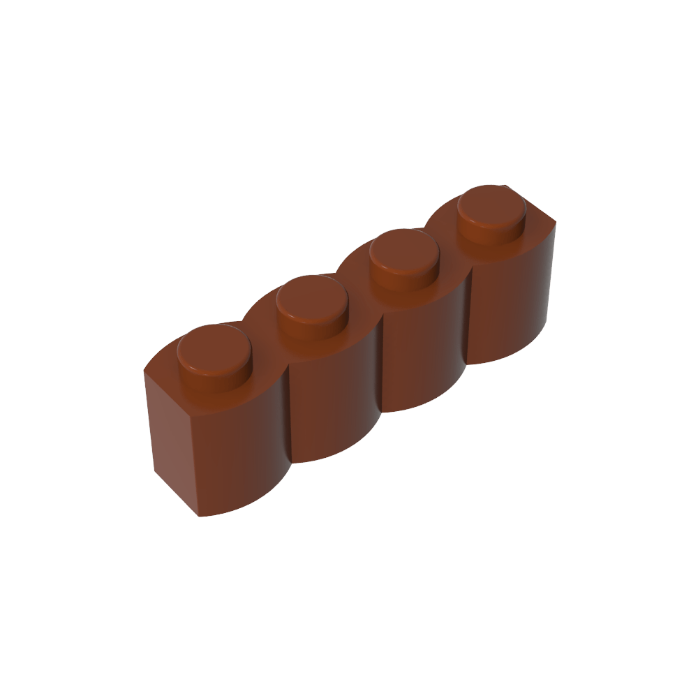 Empalizada especial de ladrillos de 1 x 4 [también conocida como tronco]-MyGobricksEs