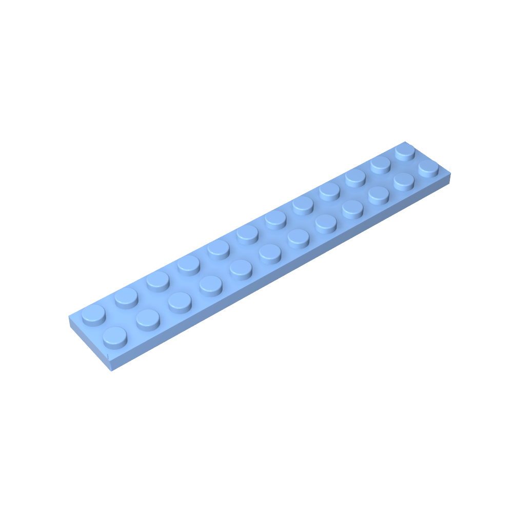 Placa 2 x 12-MyGobricksEs