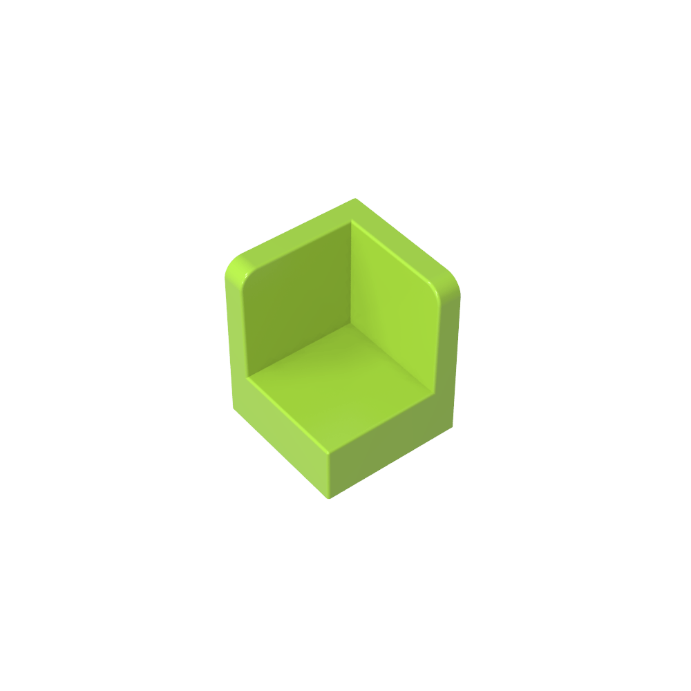 Panel 1 x 1 x 1 Esquina-MyGobricksEs