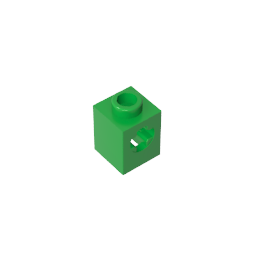 Technic Brick 1 x 1 con agujero para eje-MyGobricksEs