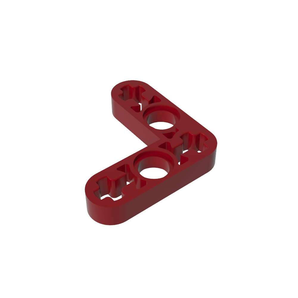 Viga técnica 3 x 3 en forma de L delgada-MyGobricksEs