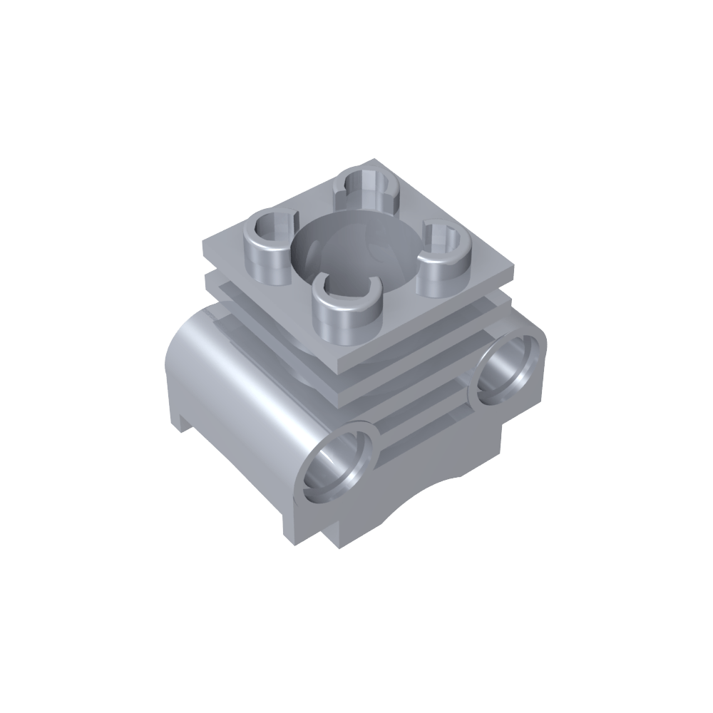 Cilindro de motor Technic con ranuras laterales-MyGobricksEs