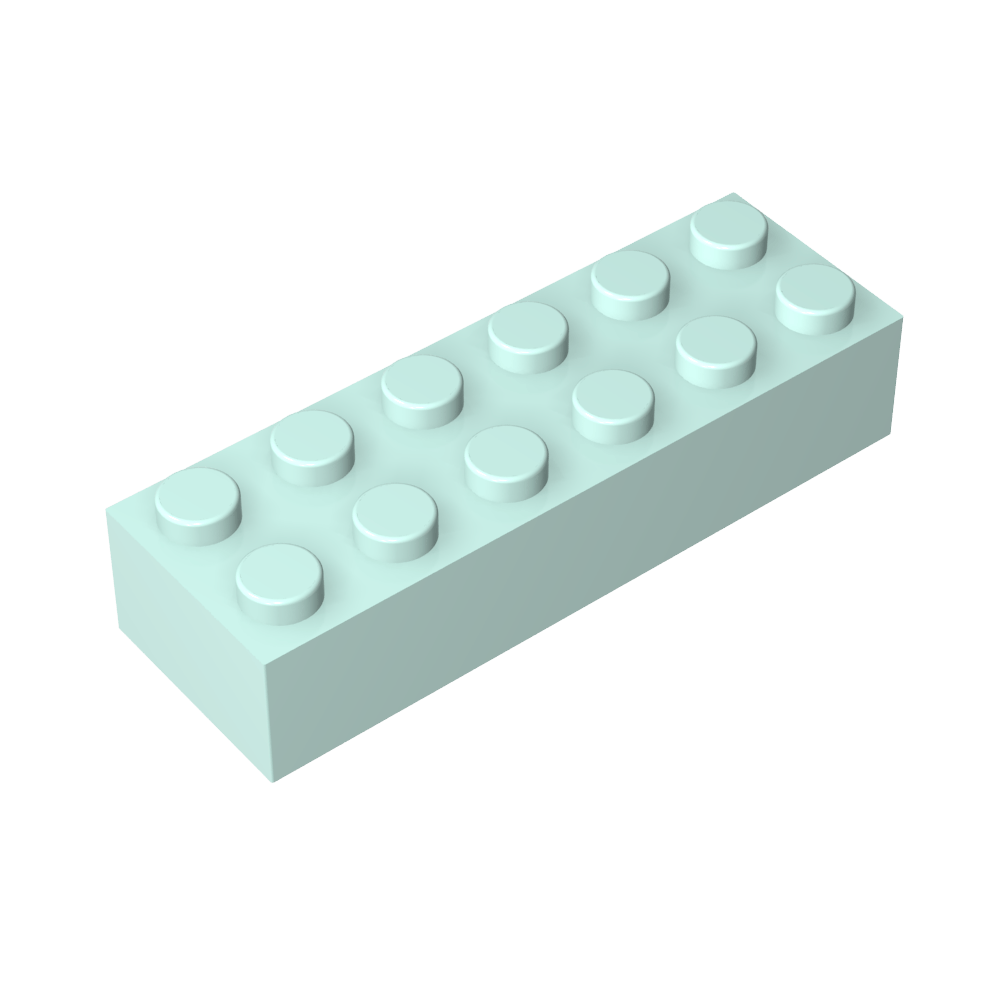 Ladrillo 2 x 6-MyGobricksEs