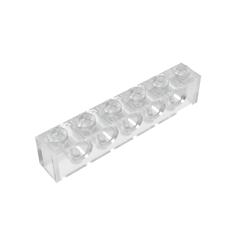 Ladrillo técnico 1 x 6 [5 agujeros]-MyGobricksEs