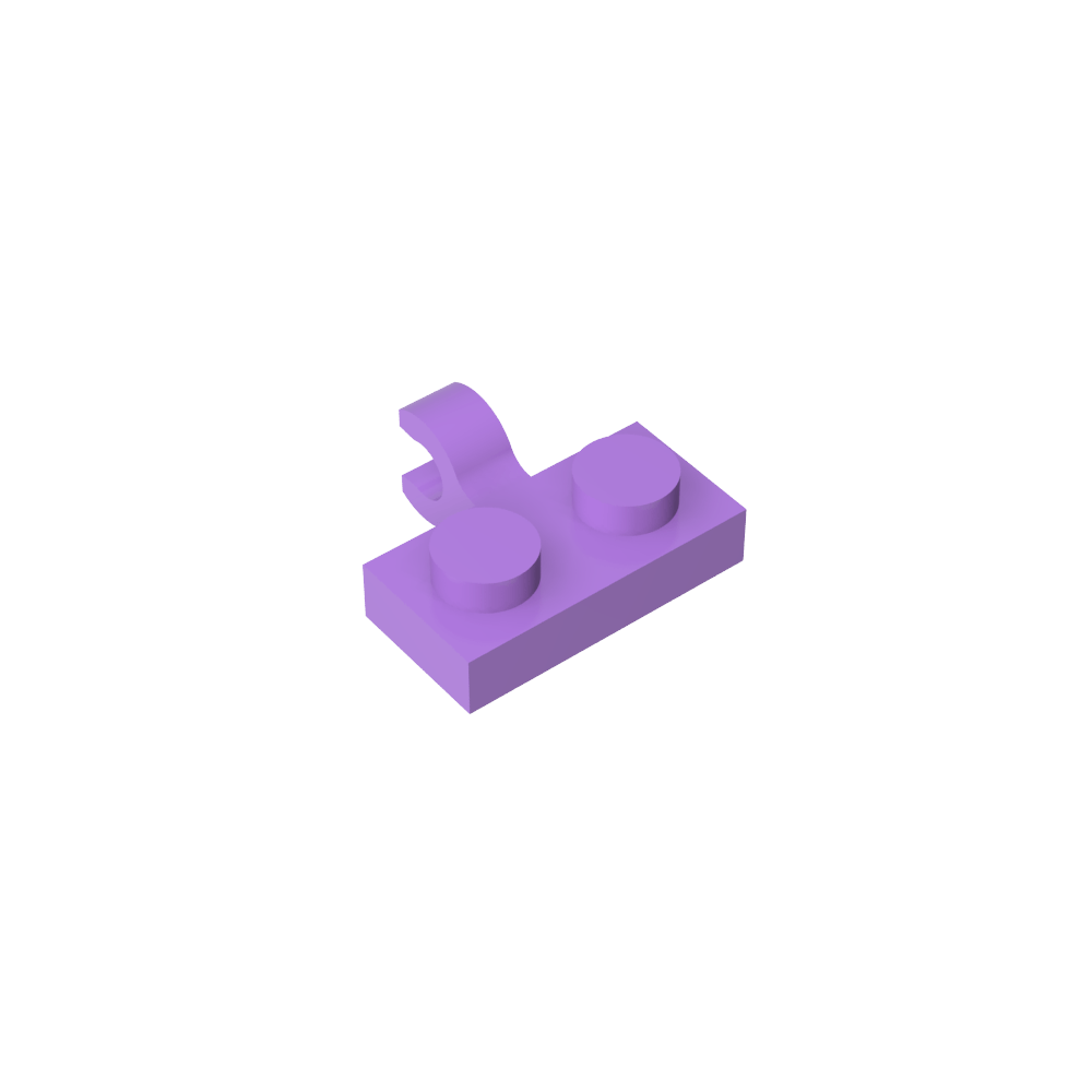 Placa Especial 1 x 2 con Clip Horizontal en el Lateral-MyGobricksEs