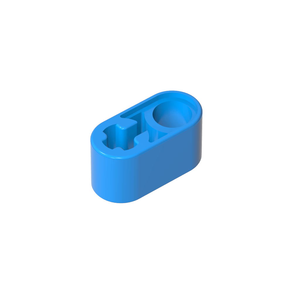 Viga Technic de 1 x 2 de Grosor con Orificio para Pasador y Orificio para Eje-MyGobricksEs