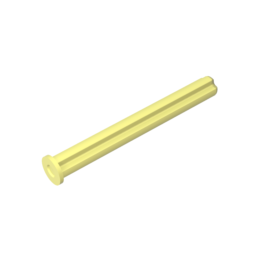 Eje Technic 5 con tope-MyGobricksEs