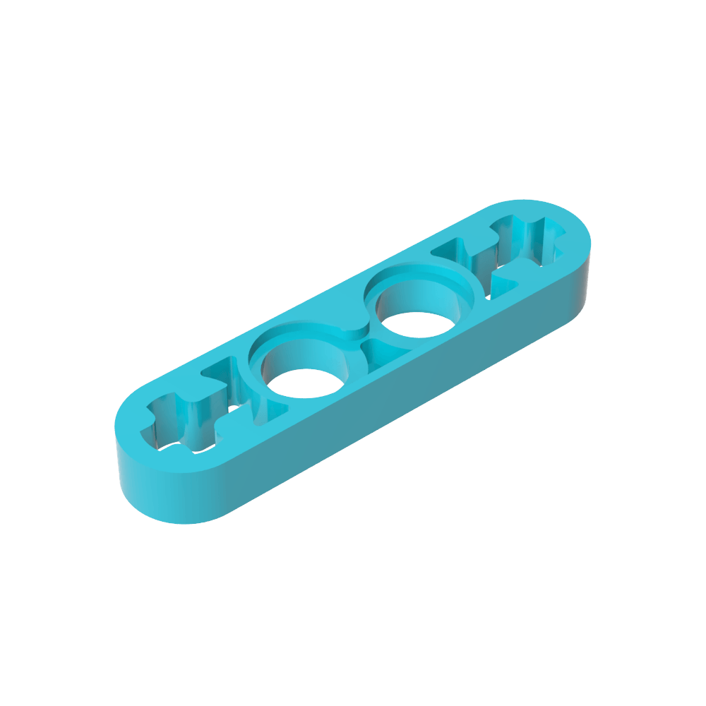 Viga técnica 1 x 4 delgada-MyGobricksEs