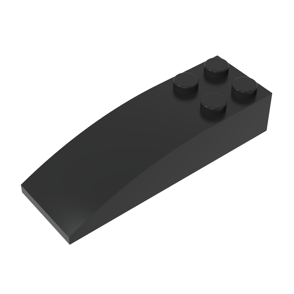 Ladrillo curvo 6 x 2-MyGobricksEs