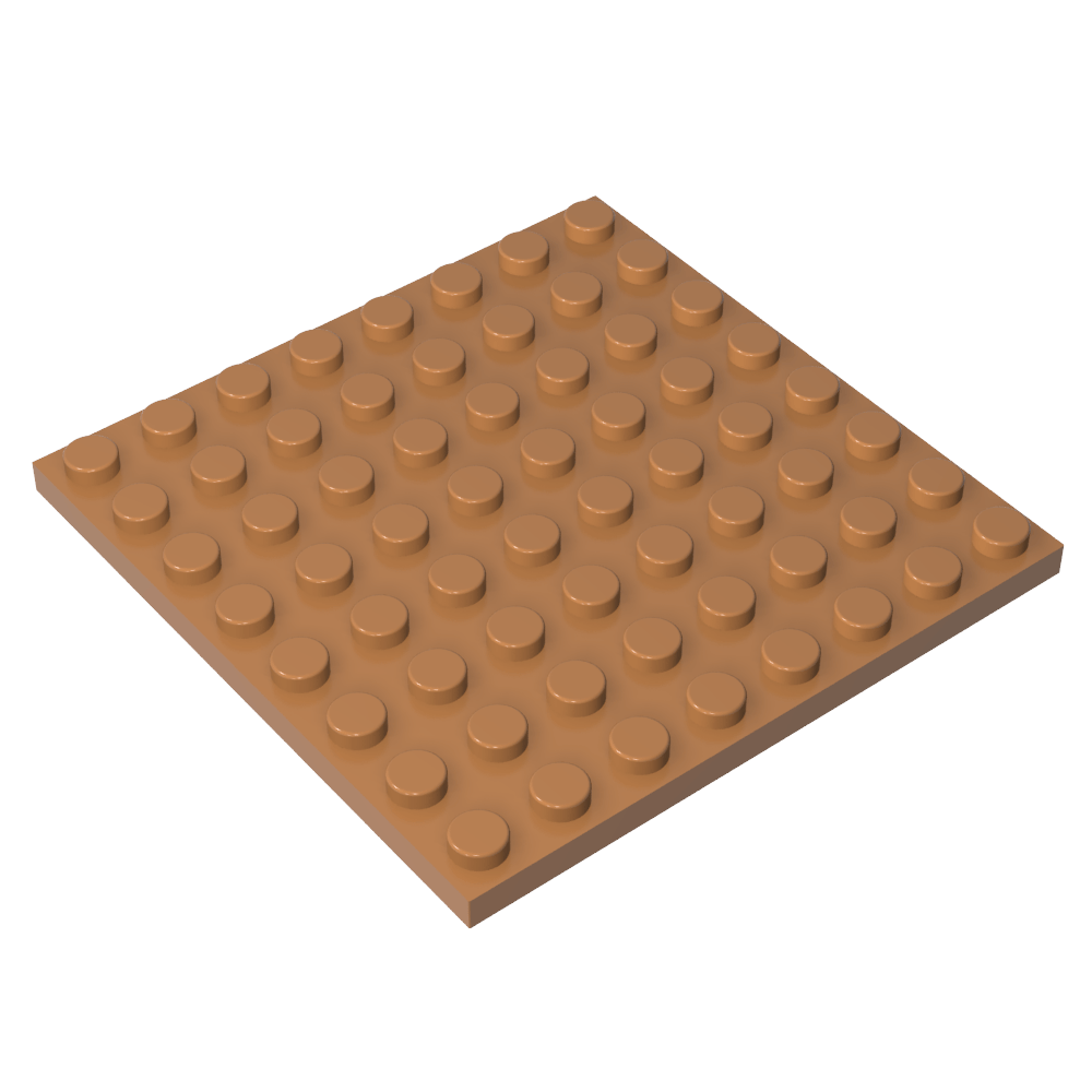 Placa 8 x 8-MyGobricksEs
