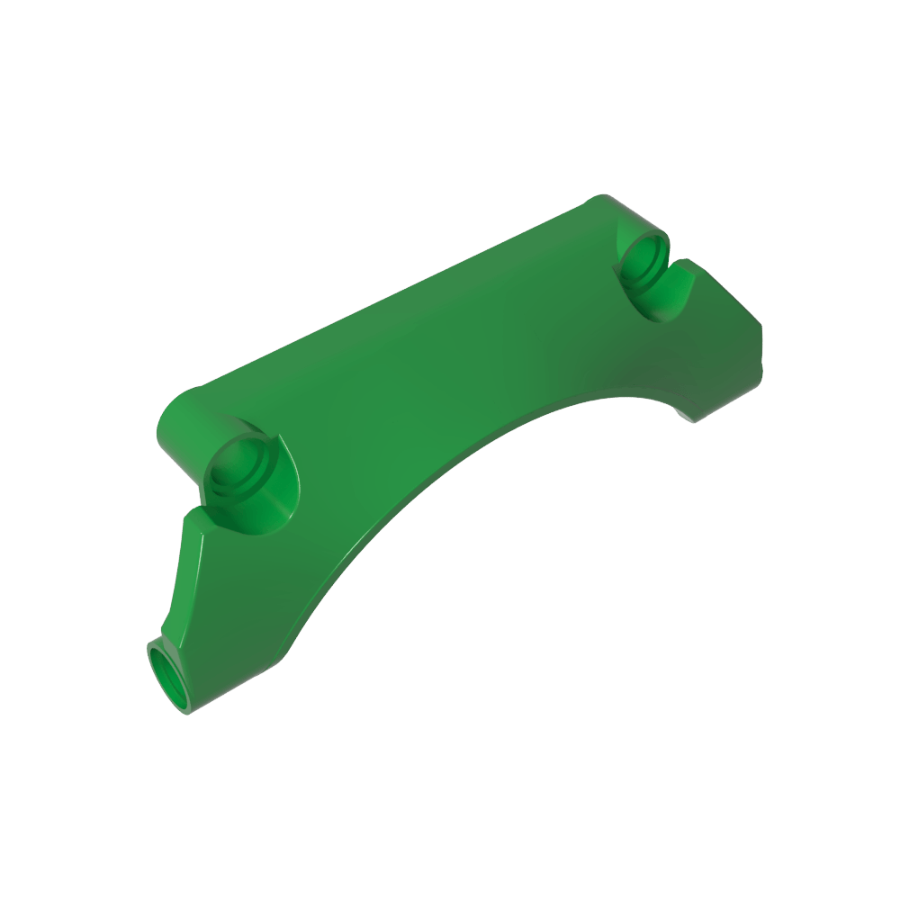 Panel técnico para guardabarros de coche arqueado 3 x 9 x 2-MyGobricksEs