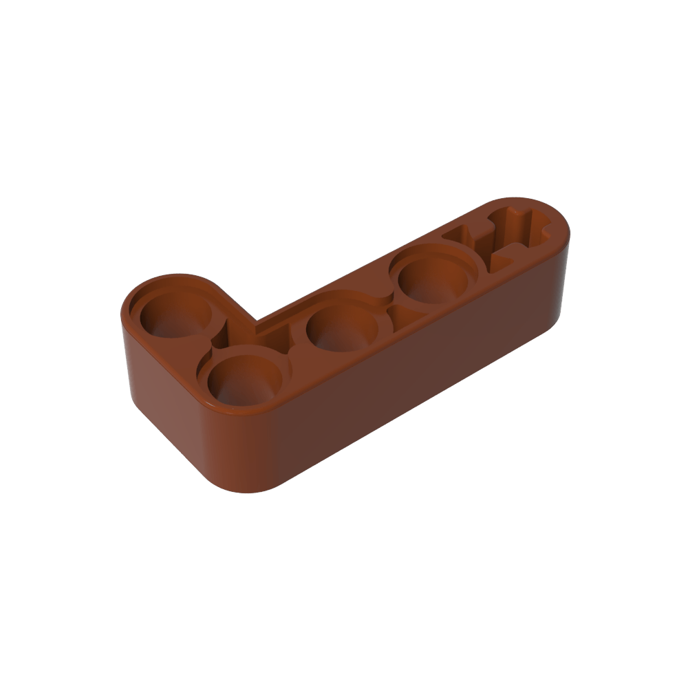 Viga técnica 2 x 4 en forma de L gruesa-MyGobricksEs