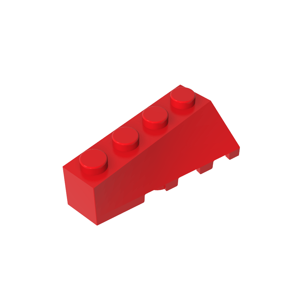 Cuña inclinada 45° 4 x 2 izquierda-MyGobricksEs