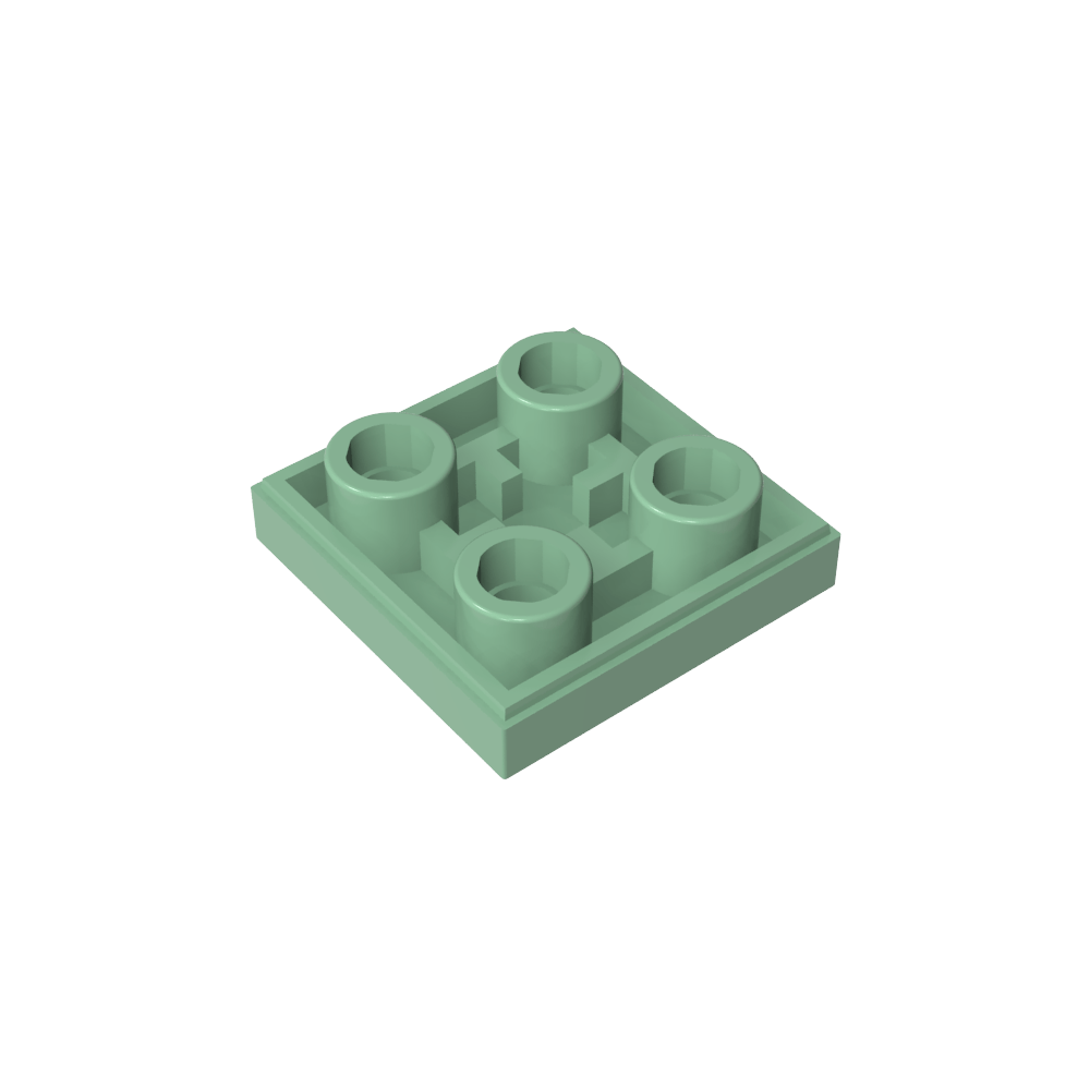 Azulejo especial 2 x 2 invertido-MyGobricksEs