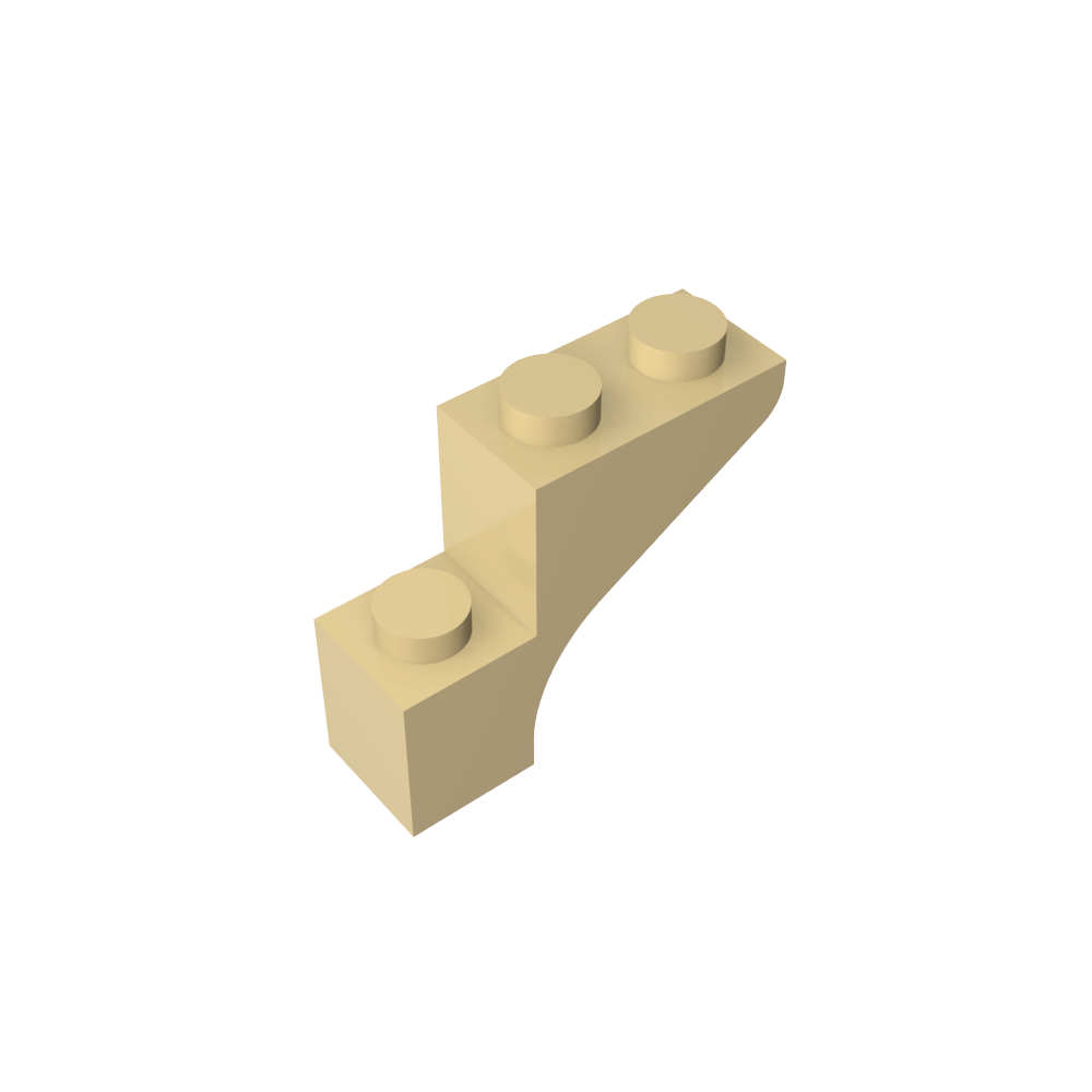 Arco de ladrillo 1 x 3 x 2-MyGobricksEs