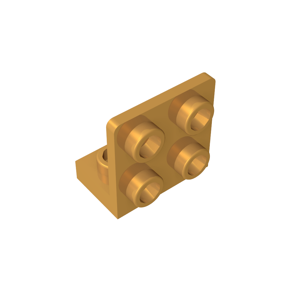 Soporte 1 x 2 - 2 x 2 Invertido-MyGobricksEs