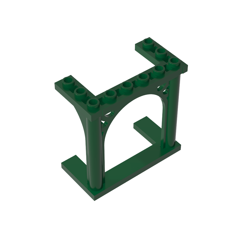 Panel 1 x 6 x 7 con 2 columnas y arco-MyGobricksEs